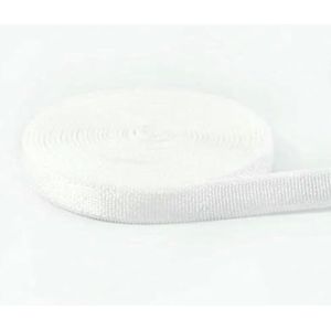 5/10/20Meter 6mm Elastische Banden voor het Naaiwerk van BH-bandjes Rubberen Band Stretch Webbing Tapes Kledingdecoratie DIY Kledingaccessoires-Wit-6mm-20Meter