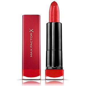 Max Factor Marilyn Monroe Sunset Red Lipstick – voor lichte en middelgrote huidtinten met warme ondertoon – langdurige, hydraterende, rode lippenstift met sterke dekking