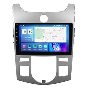 Android 12.0 Car Stereo 9 ""Touch Screen auto audio speler bluetooth stuurwielbediening Voor KIA Forte Cerato 2008-2013 auto speler Ondersteunt CarAutoPlay PIP GPS Navigatie Backup Camera (Size : 4+WI