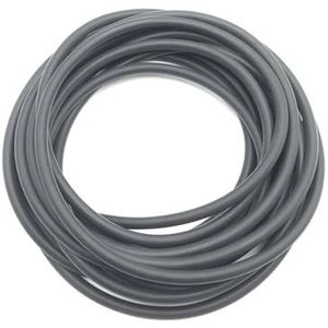 1 meter -60 ~ 200 Degr Hittebestendige Buis ID 2 mm ~ 19 mm Zwart Flexibele Silicagel Pijpen Aquarium Luchtpomp Zachte Rubber Siliconen Slang voor Motoren, Auto (1M_OD 11XID 7MM)