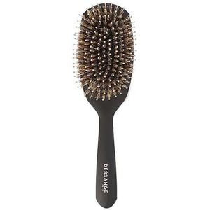 DESSANGE - Haarborstel - Dubbel gebruik - Nylon en wilde zwijnen - Alle haartypes - Haarvolume - Diepe ontwarring - Glanzend en glanzend