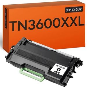 Supply Guy TN3600XXL TN 3600 XXL Toner compatibel met Brother TN-3600 XXL voor Brother MFC-L5710DW MFC-L5710DN HL-L5210DN HL-L5210DW HL-L5215DN HL-L6210DW HL-L6415DN 2x Toner voor Brother MFC-L6710DW