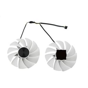 DIY Witte 87mm 4PIN GA92S2U RTX 3060 Dual Blade GPU-ventilator voor Zotac voor Geforce 3060TI Graphics Cooling Fan