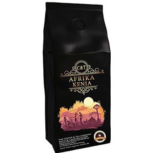 Koffiespecialiteit uit Afrika - Koffie uit Kenia - Een Afrikaanse specialiteit (hele bonen, 1000g) - Landelijke koffie - Topkoffie - Lage zuurgraad - Zacht en vers gebrand