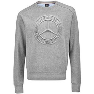 Mercedes-Benz Sweatshirt, uniseks, grijs gemêleerd, grijs, L