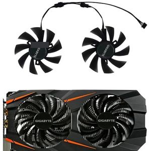 T129215SU GPU-koeler grafische videokaarten ventilator voor GIGABYTE RX 580 480 570 470 GTX 1070 1060 1050 Ti(1 Set DIY Fan)