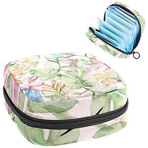 157442648006642153, Periode Pouch Draagbaar, Tampon Opbergtas,Tampon Houder voor Portemonnee Vrouwelijke Product Organizer, Meerkleurig, 4.7x6.6x6.6 in/12x17x17 cm