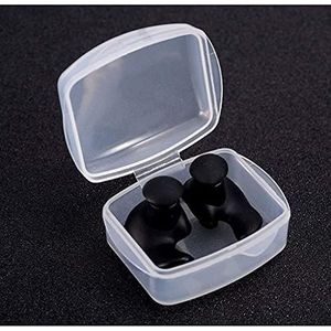 Oordopjes for slaap, herbruikbare ruisonderdrukkende oordopjes om te slapen, ruisonderdrukkende oordopjes, zachte siliconen oordopjes bescherming tegen water en geluid Zachte zwemoordop (kleur: blauw)