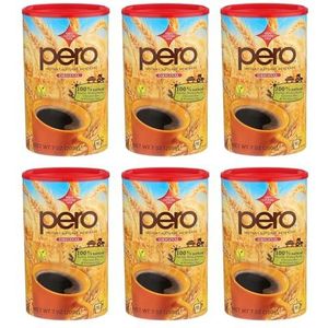 Pero Instant Natural Beverage, 7-Ounce Canisters (Pack of 6)