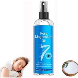 Pure Magnesium Oil Spray Big 12 fl oz - Topische Organische Magnesium Spray -Magnesium Spray voor Slaap - Magnesium Spray voor Voeten - Lichaam - Gemakkelijk te absorberen en te gebruiken