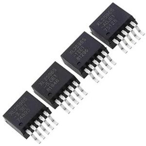 5 STKS/PARTIJ LM2596HVS-12 LM2596HVS-5.0 LM2596HVS-3.3 LM2596HV-ADJ LM2596HVS TO-263 Drie Zijkant Schakelaar Uitgangsspanningsregelaar(LM2596HVS-5.0)