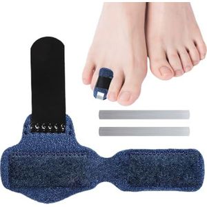 Teenbrace | Ademende gebroken teenbandages | Herbruikbare gebroken teenspalk, draagbare teencorrector voor dames, teenuitlijning, gekrulde tenen Ngumms