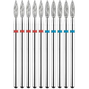 Nagel Boren Set voor Manicure, Nagelboorbits Diamantpunten Koelgroeven Pak van 5 Multicolor(Tp-243-023r)