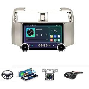Android 13 10.33 Inch Scherm 2 Din Car Stereo Voor Toyota 4Runner 2010-2015 Android Auto Autoradio Met BT 5.0 DTS GPS Navigatie FM AM Ondersteuning Back-up Camera Carplay(YD40S 6G+128G)