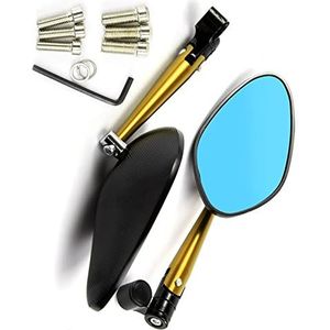 JGANRF Motorfiets Zijspiegel CNC Voor Y&amaha MT03 MT07 MT09 XJR1300 XJ6 V-max MT-01 MT-03 TDM900 FZ1 FZ6 YBR