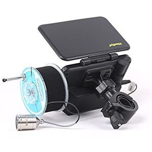 Onderwaterviscamera, 2 0M 1000TVL Viszoeker onderwater vissen videocamera monitor antisunshine shielf sunvisor infrarood IR-LED