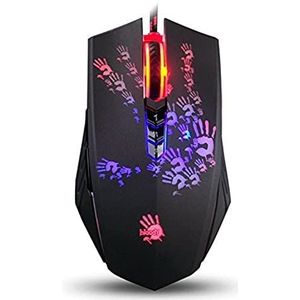 Bloody A60L Optische Gaming Muis met Light Strike (LK) Schakelaar & Scroll - Volledig programmeerbare en geavanceerde macro's (A60L)