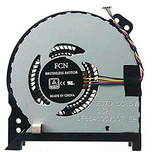 LMNCBVYA FCQLR Laptop GPU Cooling Fan for Thunderobot 15.6 TR 911 Targa T6A T6B T6C B5Ta FX504 DFS541105VC0T-FJ7D - Replacement Fan