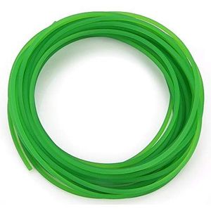 High-Performance Urethaan Ronde Riem Ruwe Oppervlak PU Polyurethaan Ronde Riem voor Drive Transmissie Groen (3mm* 10m)
