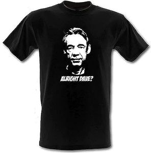 Trigger Alright Dave Only Fools and Horses Funny T-Shirt Black Black overhemden(Small)