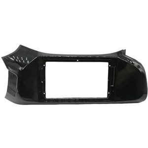 9"" Autoradio Fascia MP5-stereospeler 2DIN-hoofdunitpaneel Dashboardframe Installatiebekleding Voor Voor Onix 2012-2019 Auto Fascia Radio Paneel(UV Black frame)