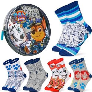Paw Patrol Grappige ademende sokken voor kinderen, 5 stuks, Meerkleurig, 23-25 EU