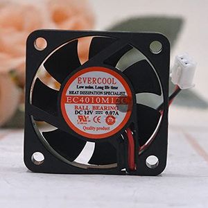 EC4010M12C for EVERCOOL Silent Cooler 12V 0.07A 0.84W 4010 2pin Cooling fan