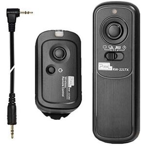 Pixel Draadloze Sluiter Afstandsbedieningen RW-E3 Compatibel met Canon EOS R RA R6 RP 90D 250D 200D 2000D 1200D Compatibel met Olympus EM1X EM1-III EM5-III Compatibel met Fuji XT3 XT4 XT30 RS-60E3