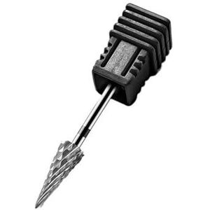 Nagelschuurkop, 5 stuks wolfraamcarbide nagelboorbits for elektrische manicureboren(Coarse Teeth)