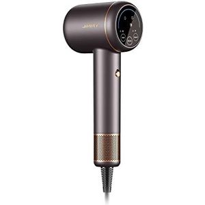JIMMY F8 Ultrasone haardroger met smart-display, nano-ionen-hydratatietechnologie en warmteregulering