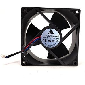 Delta EFB0924HHE inverter cooling fan,24V 0.30A 3line server industrial computer fan