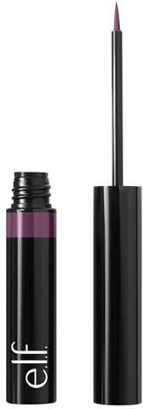 e.l.f. H2O Proof Inkwell Eyeliner Pen, sterk gepigmenteerde, watervaste vloeibare eyeliner met matte afwerking, veganistisch en dierproefvrij, Sugarplum