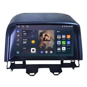 Android 12 2 DIN Autoradio Stereo 9 Inch Screen Voor Mazda 6 2002-2008 GPS Navigatiesysteem FM AM RDS DAB+ Radio Carplay Android Auto Qualcomm BT 5.1 Dolby DTS(4 Core 2G+32G)