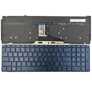 Voor HP Spectre x360 15-EB -EB0043DX -EB0065NR -EB0053DX -EB0072TX 15T-EB Laptoptoetsenbord US Blauw met Achtergrondverlichting