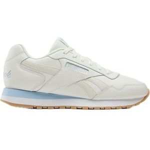 Reebok Womens Glide Sneaker, Krijt/Klassiek Beige/Zacht Blauw, 8.5