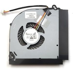 Voor Clevo P950 P950HR P950ER T97 T96E T800-serie laptopkoeling 4-pins(Laptop CPU Fan)