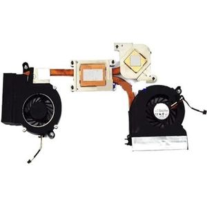 CPU GP-koeler voor HP Envy 14-1214TX -1000-2002tx 14t-1200-2000 KSB05105HA 9L16 9L17 DC 5V 0,35A Links Rechts(Fan with heatsink)