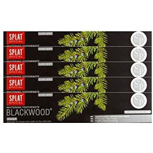 Splat Blackwood Whitening Tandpasta 5 x 75 ml
