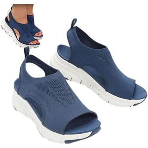 Orthopedische sandalen voor dames - orthopedische sportsandalen met glijbaan | Orthopedische Slide Sport Damesschoenen Zomersandalen voor dames