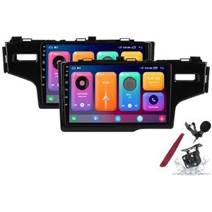 Android 15 Autoradio Sat Navi voor H-onda Jazz Fit (2014-2015) 9 Inch Touchscreen Multimedia Speler met Draadloze Carplay GPS Navigatie FM RDS Bluetooth 5G-WiFi SWC DSP,M120s