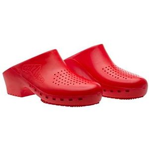 CALZURO Sanitair klompen S Classic met professionele gaten CE - 34-35 - rood