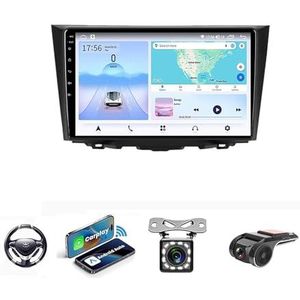 Android 13 Auto Stereo MP5 Player 9'' Screen Autoradio Voor Suzuki Kizashi 2009-2015 Car-play Android Auto GPS-navigatie Bluetooth RDS FM AM DAB+ Radio Stuurbediening Voice Control(NF-2 4Core 2+32G)