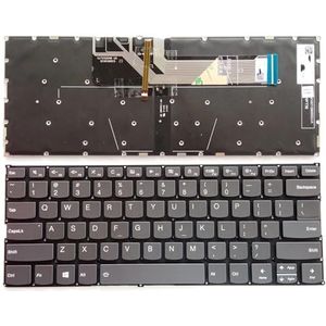 VS voor Lenovo voor Yoga 6-13ARE05 6-13ALC6 MP1XG5CA 82FN005DMJ Laptoptoetsenbord(Grey backlight US)