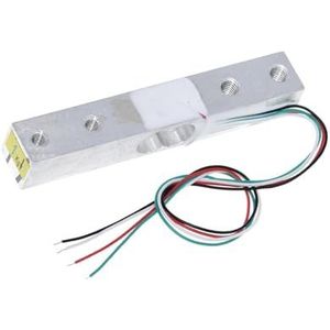 Aluminiumlegering Weegcel Elektronische Weegschaal Gewichtssensor Test Compressie Kracht Druk HX711 Tech, 1kg, 5kg, 10kg, 20kg voor weegapparatuur(1KG)