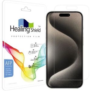 Healingshield Screen Protector Oleophobic AFP Clear Film Compatible with Apple iPhone 15 Pro [Front 1pc]