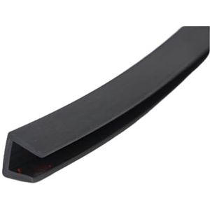 Rubberen glasafdichtingsstrip, rubberen randafwerkingsstrip, zwarte U-profiel randafdichtingsstrip, randbeschermingsbehuizing 1 stuk (7 MM * 15 MM * 3 MM * 5 METER)(12MM*12MM*8MM*5METERS)