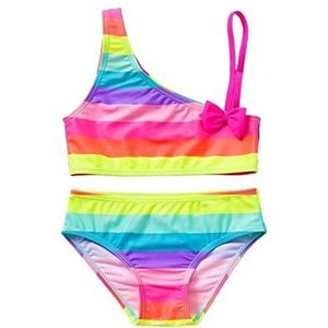 Kinderen Split Falbala Bikini Sets Meisje Badpak Twee Stukken Kinderen Badmode Zwemkleding Badpak (Color : 3, Size : 3-4Years)