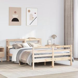 XGWKCNV Furniture select-bedframe zonder matras 140x200 cm Massief hout grenen