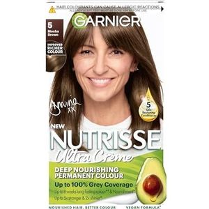 Garnier Nutrisse Crème Permanent Voeding Hair Colour Mocha 5 Brown