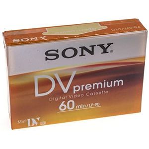Sony DVM 60pr2e - Premium - Mini DV - 1 x 60 min - metaal bias